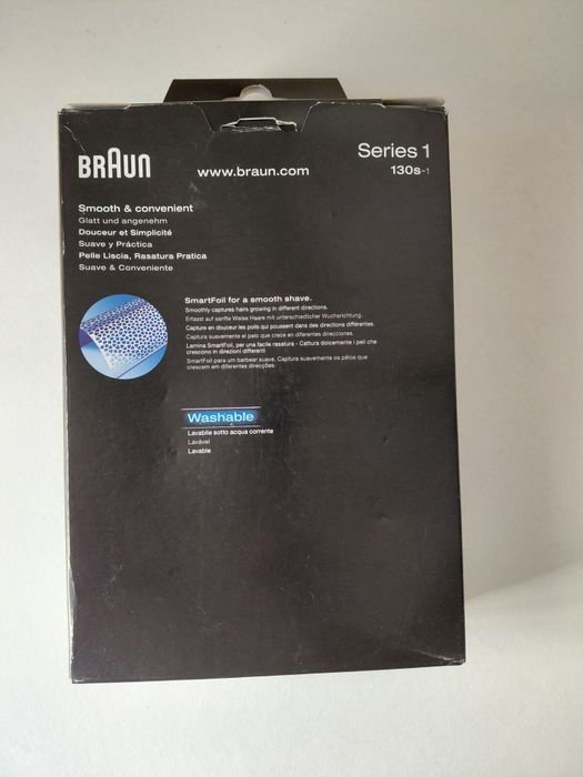 Máquina barbear Braun