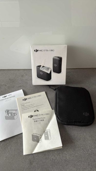 Bezprzewodowy mikrofon AUDIO DJI MIC BASIC