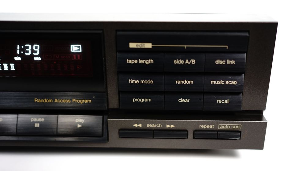 Odtwarzacz CD TECHNICS SL-P202A CD-R * klasyk lata 80-te * 100% sprawn