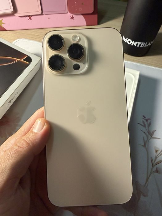 iPhone 16 Pro Max 256GB Desert Titanium IMPECÁVEL