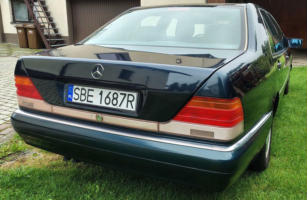 Mercedes W140, S280, rocznik 1995, przebieg 117 tys. km