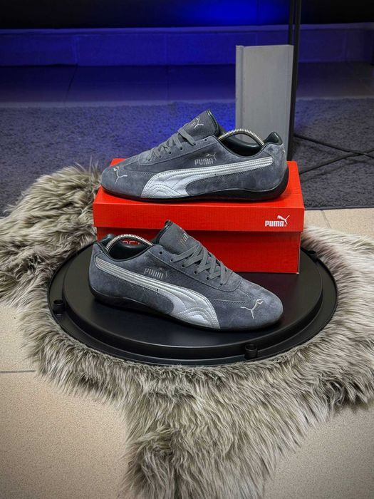 РОЗПРОДАЖ! Puma Speedcat Grey/White 41 42 43 44 45 пума