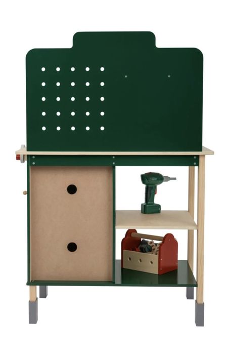 Дитячий дерев‘яний робочий стіл Parkside з усіма інструментами