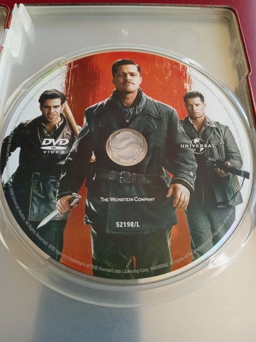 Unikat! DVD Bękarty Wojny. Metalbox - pudełko.