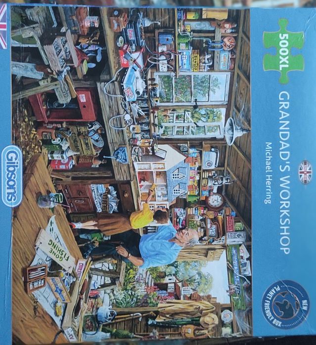 Пазли Gibsons, Дідусева майстерня, 500 деталей
