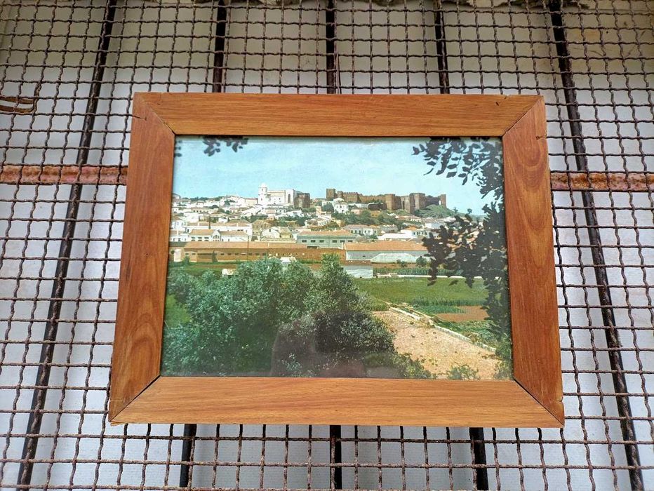 Quadro foto XX cidade Silves Algarve