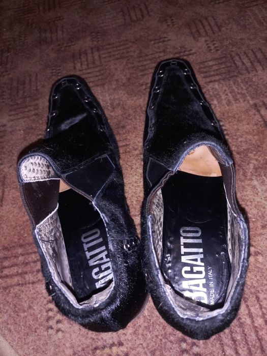 Мужская обувь "BAGATT0" Италия 45 размер. Кожа (мех пони)