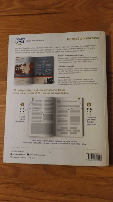 Poznać przeszłość 4 zakres podstawowy Nowa Era