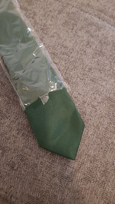 Gravata homem verde nova