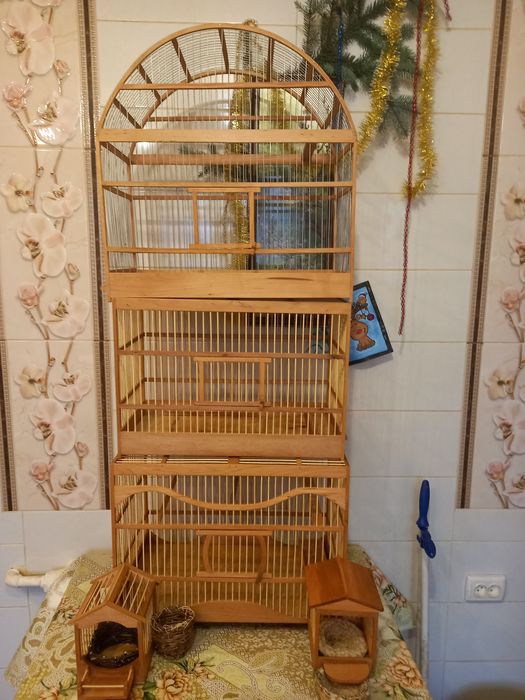 Деревянные клетки handmade