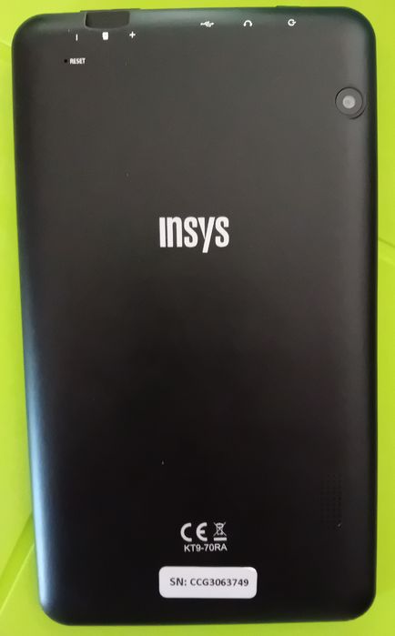 Tablet 7"INSYS 1GB RAM 16GB Semi-novo para Peças