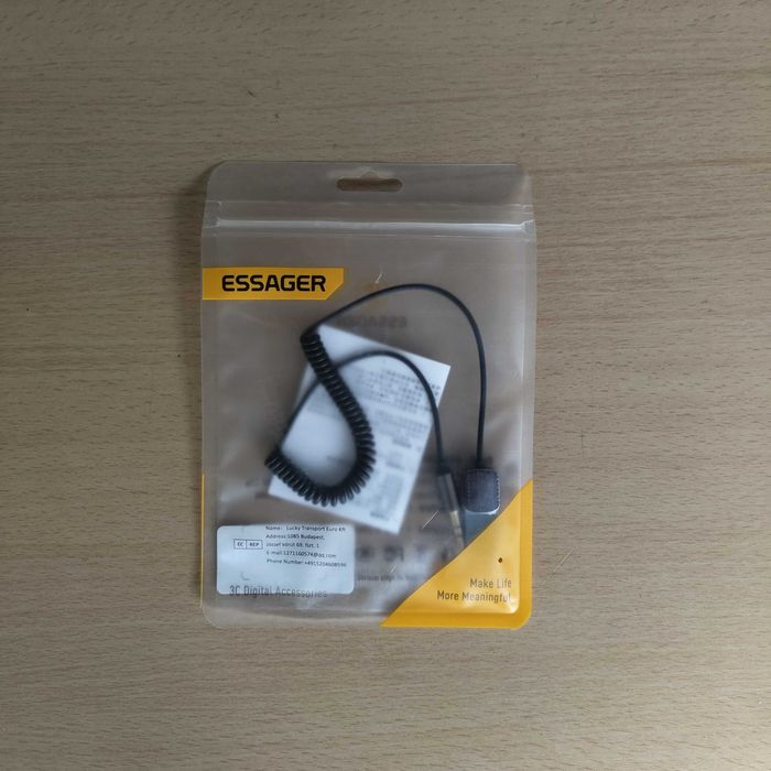 Adaptador Receptor Bluetooth 5.0 Aparelhagens, Carro etc