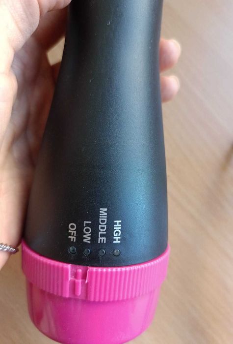 Фен з круглою щіткою ван степ, one step