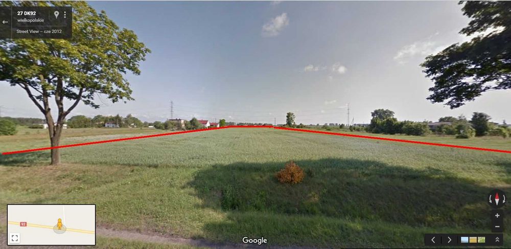 DZIAŁKA INWESTYCYJNA 1,22 ha. Na magazyn, usługi. Spławie gm. Golina. Przy trasie DK92. Faktura - Widok 3