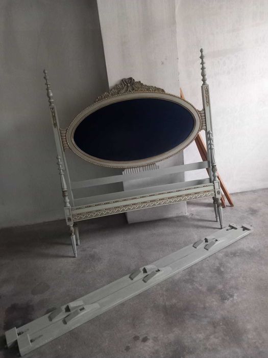 Cama de casal vintage