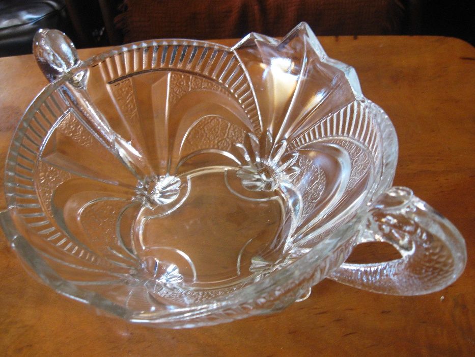 Patera paterka Taca Misa Art Deco lata 30ste 20w. 2RP Szkło ANTYK