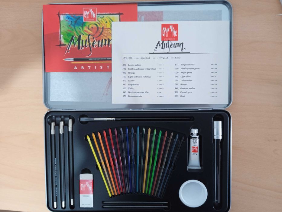 Caran D'Ache Museum 18 Watersoluble em excelente estado