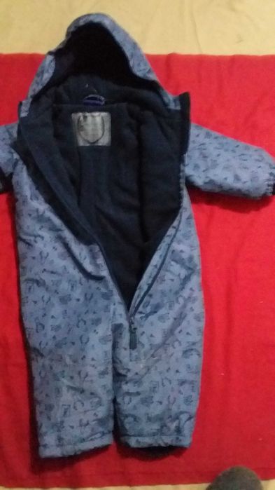 Комбінезон дитячий для дівч-новий на флісі-M&S-9-12;хлоп.Lupilu-80