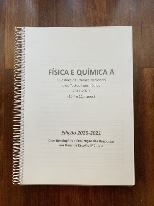 Livro exercicíos de exame FQ A