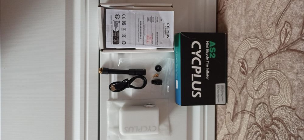 Бездротовий міні-електричний велосипедний насос Cycplus As2