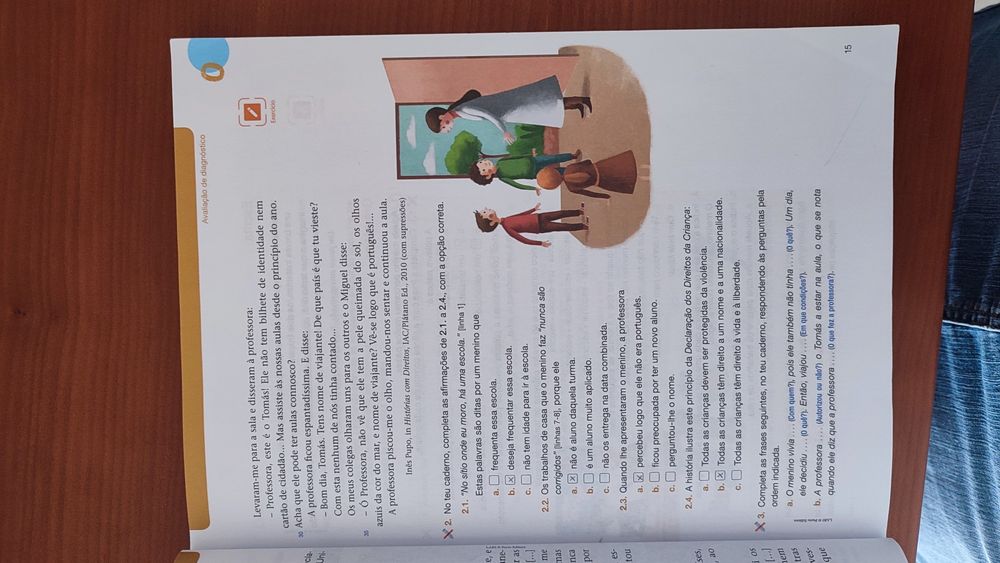 Manuais Livro aberto 5 e HGP em acção 6