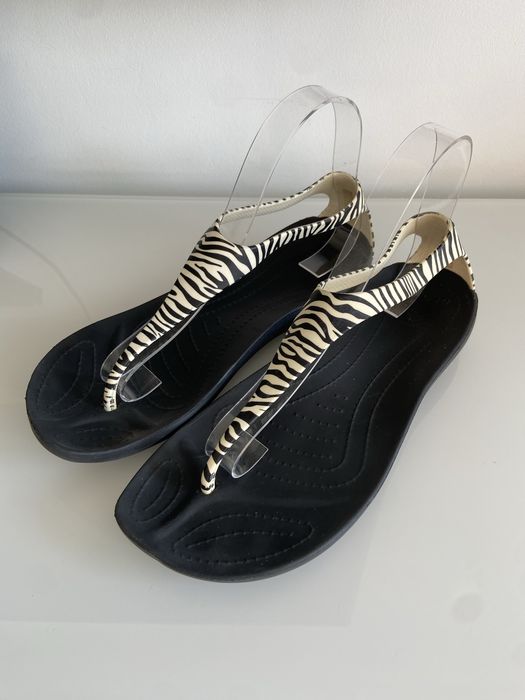 Sandały japonki Crocs Sexi Flip Zebra r. 38/39 W8