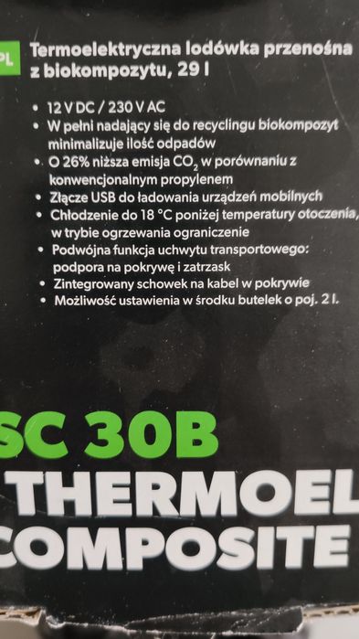 Lodówka dometic coolfun SC 30 Nowa