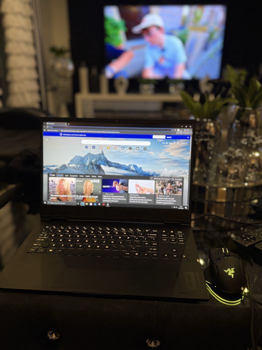 Laptop gamingowy hp omen 16 rtx 4070, 1tb ssd, 32gb ram, i7 14700hx + akcesoria stan idealny