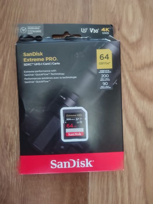 sandisk extreme pro 64 gb - купити комп'ютери та комплектуючі