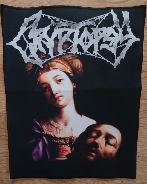 нашивка наспинна Cryptopsy "None So Vile" (не пришивалася)