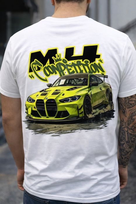 T-shirt M4 COMPETITION algodão m4c