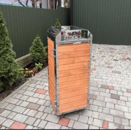 Електрична коптильня 3в1/4в1 холодного/гарячого копчен+суш8/15/25/60кг