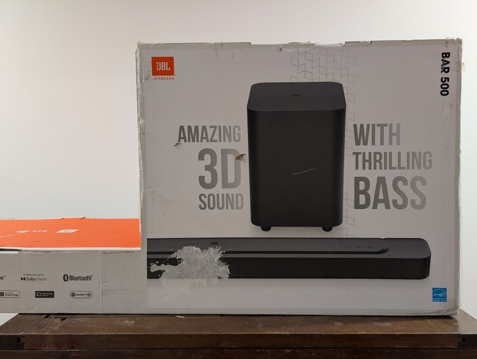 Soundbar JBL BAR 500 Pro - 5.1 - 590W - Selada c/garantia