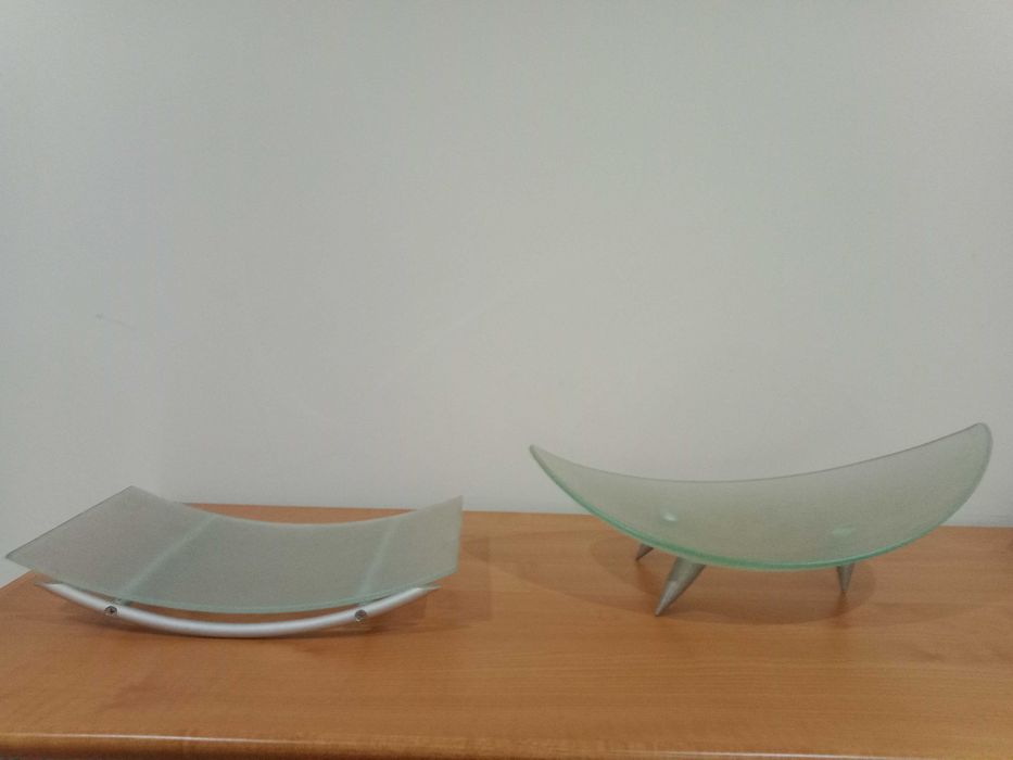 5 Vasos em vidro decorativos Leonardo (Conjunto)