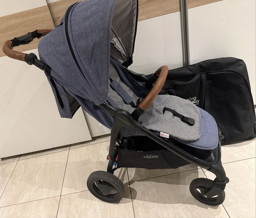 Wozek spacerowy Valco snap 4 trend z torba podrozną