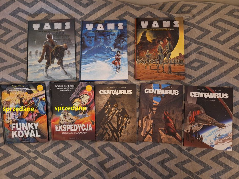Kolekcja komiksów 6 sztuk – Yans Centaurus