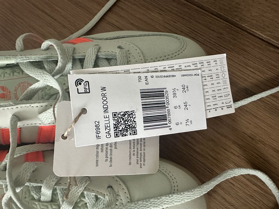 Adiddas gazelle indoor sneakersy 39 1/3