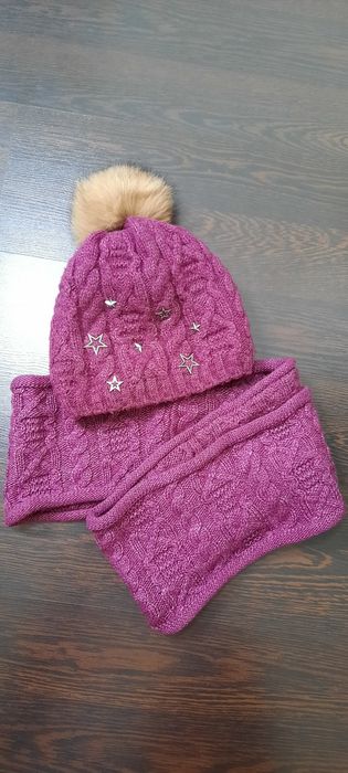 Шапка и снуд на рост 134-146