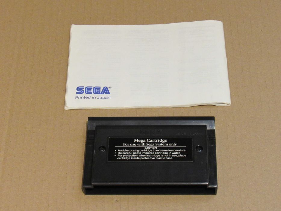 Jogo Sega Master System Global Defense completo