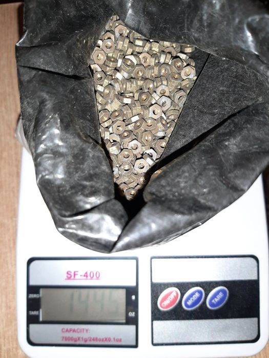 Гайка м3 латунь ссср