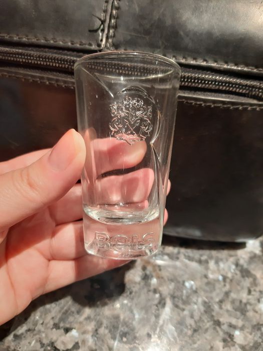 Kieliszki sobieski TRZY szt kolekcja art szkło grube deco kieliszek