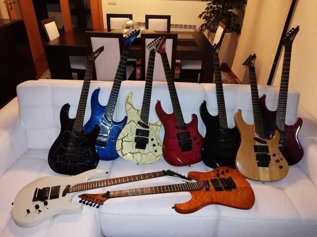 Coleção guitarras Washburn EC