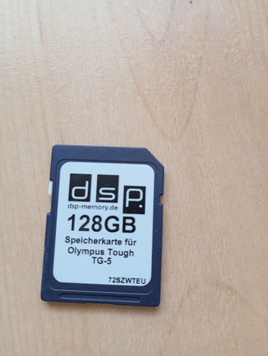 DSP Memory 128 Gb. Olimpus Tough TG-5