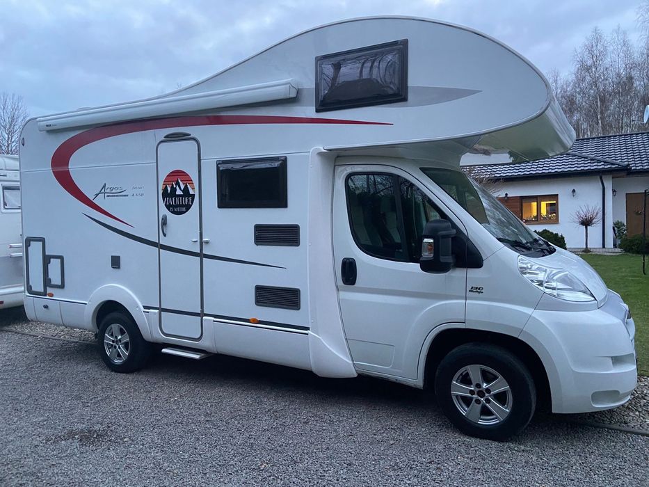 Fiat Ducato  Fiat Ducato BURSTNER ARGOS Alkowa 6 osobowa