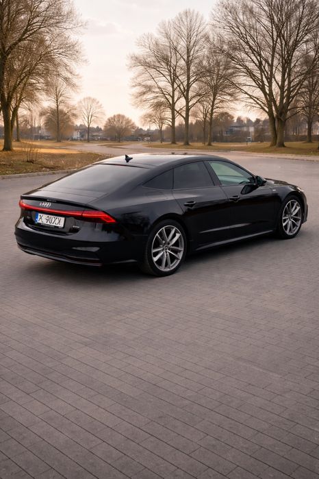 Luksusowe auto do ślubu Audi A7