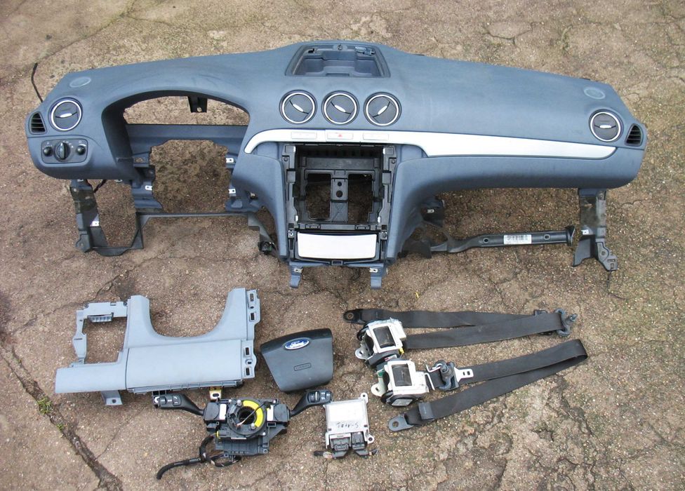 Ford S-Max I Galaxy II Konsola deska poduszka AirBag pasy OKAZJA
