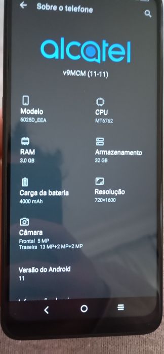 Telemóvel Alcatel S1 6025D