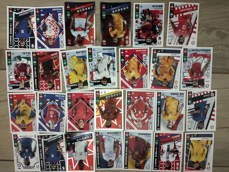 Cartas de jogadores de futebol do "UEFA EURO 2024 "