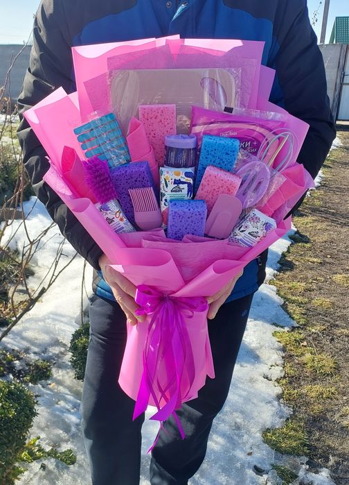 Солодкі букети,мильні,дитячі букети