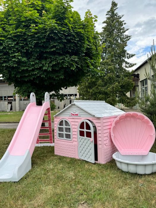 Розпродаж склада! Дитячий майданчик горка будиночок пісочниця